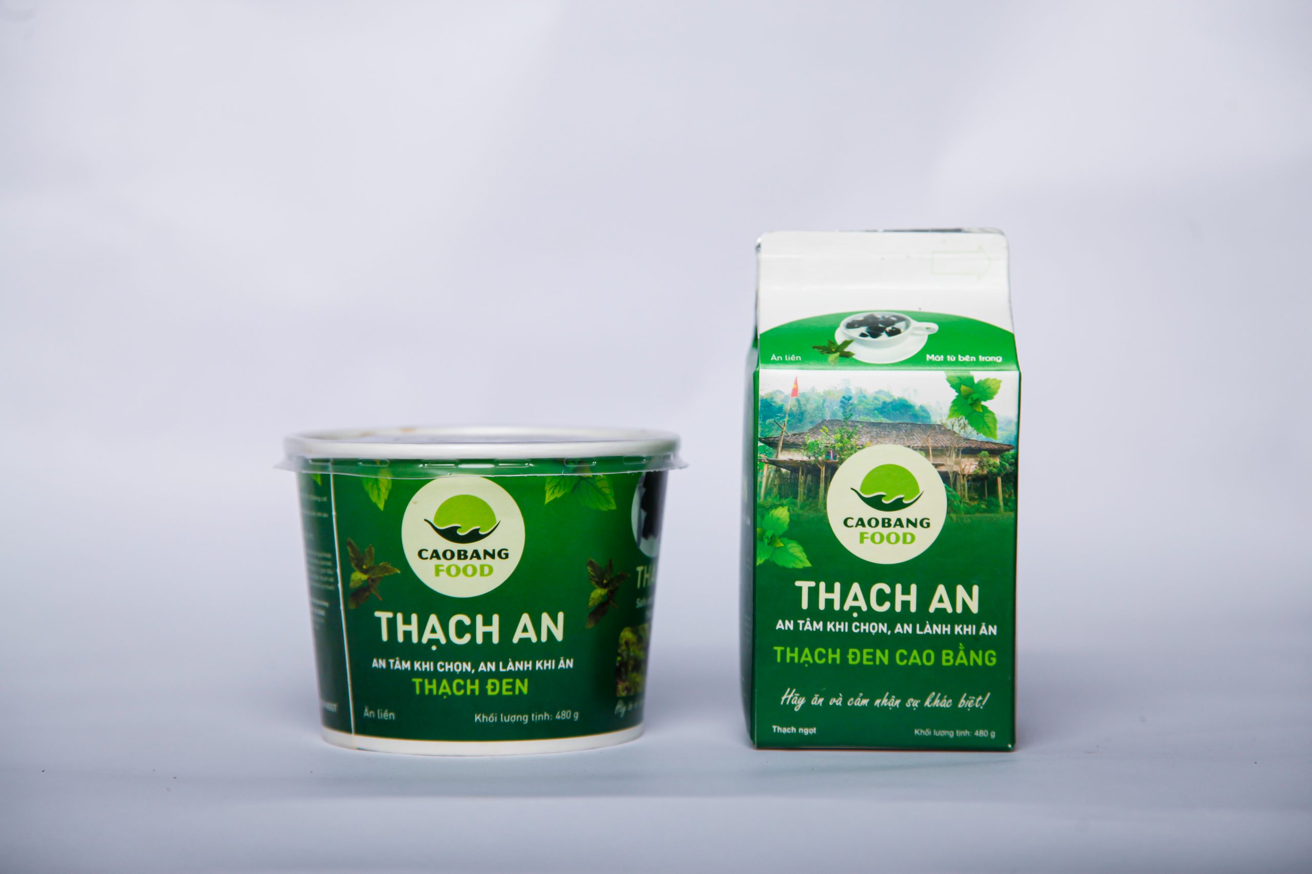 Thạch đen Cao Bằng - THẠCH AN ( ăn liền ) 480 g – THACH AN