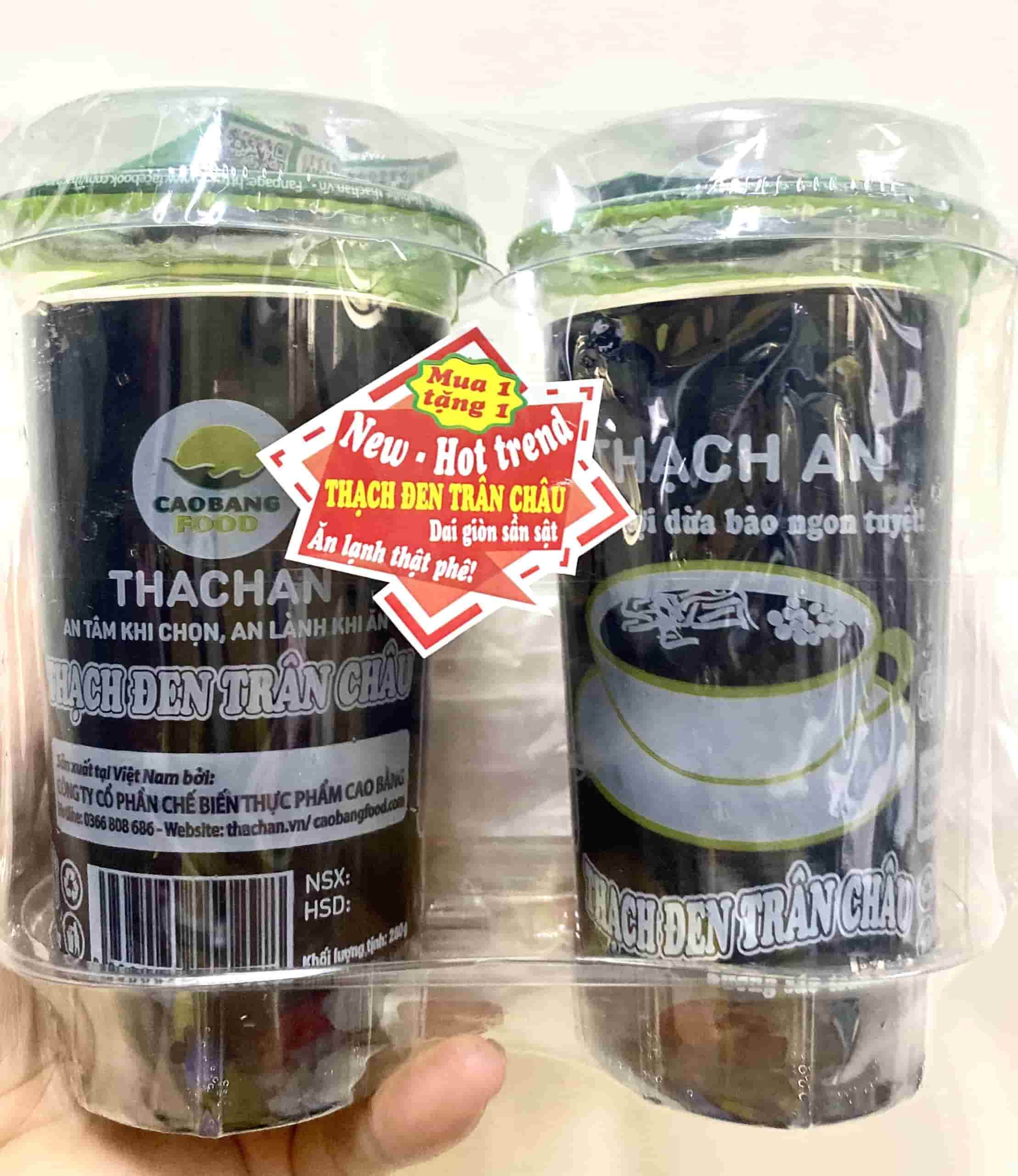 MUA 1 TẶNG 1 SP THẠCH ĐEN TRÂN CHÂU TẠI BRG MART