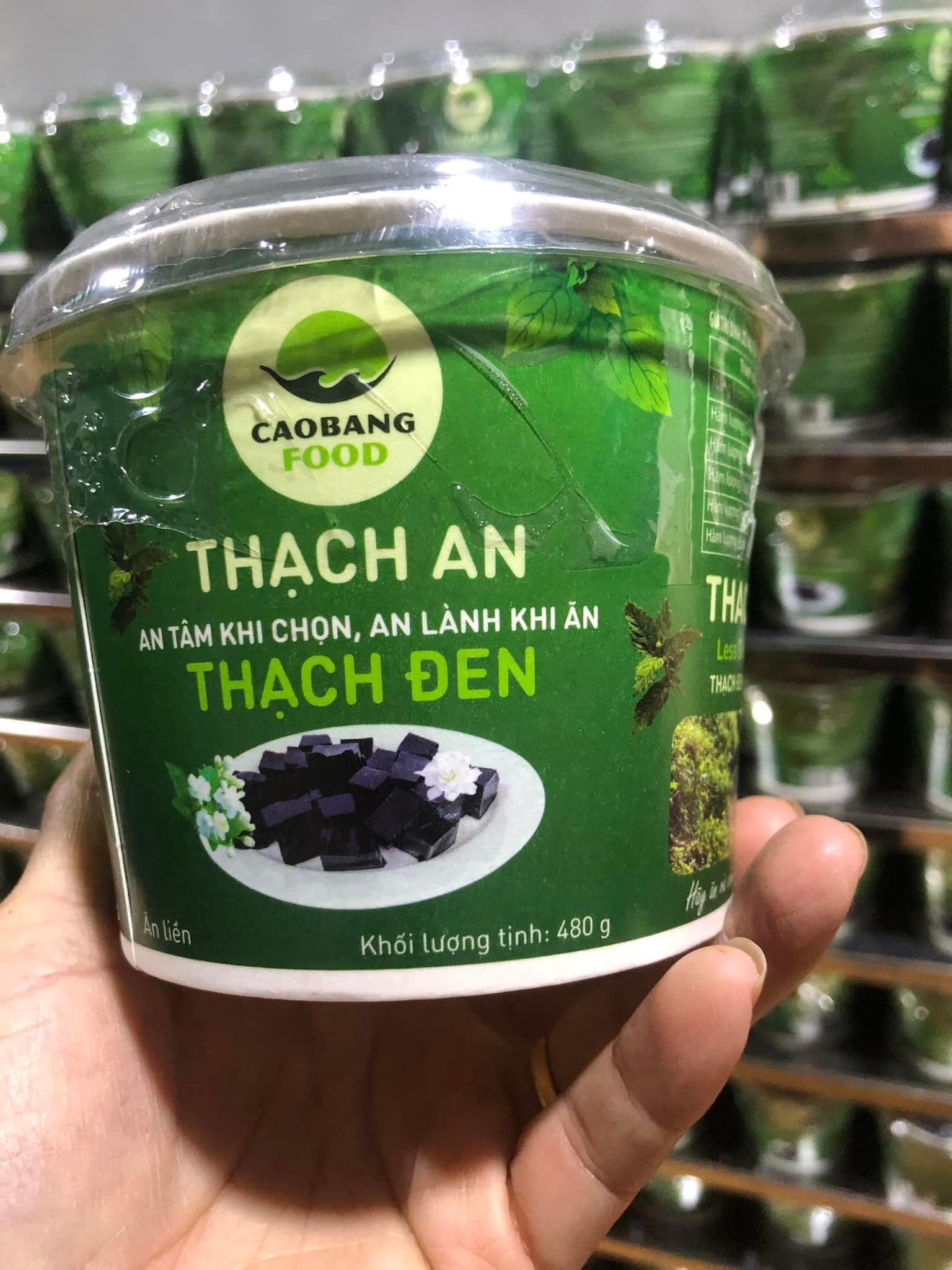 Thạch đen của Thạch An- đánh tan nỗi lo nhiệt miệng