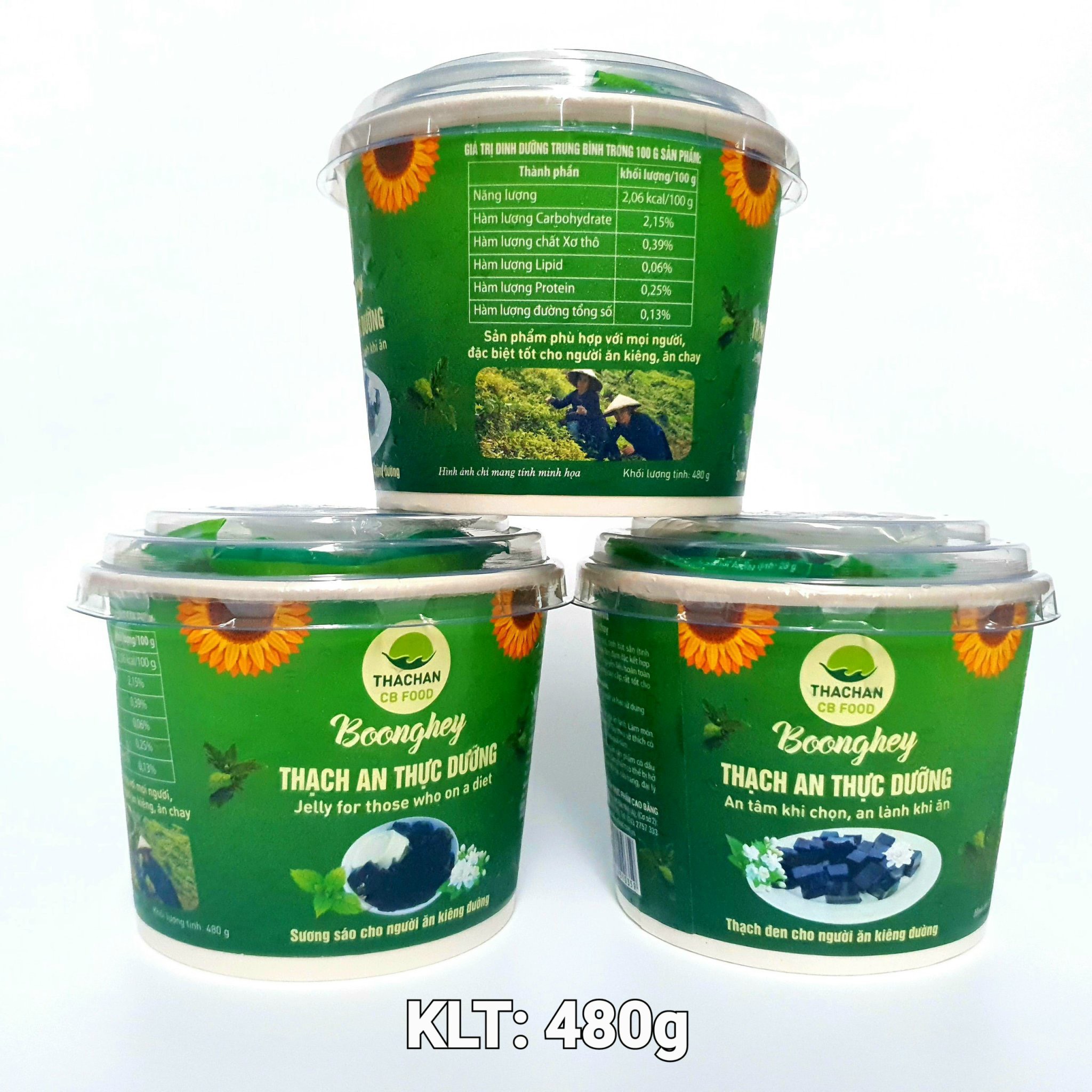 thạch an thực dưỡng 480g